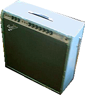 Fender Super Reverb, Metallic Aqua Tolex