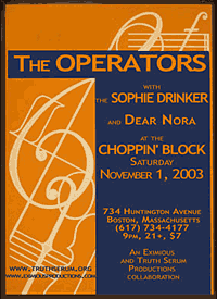 Choppin' Block 11/01/03