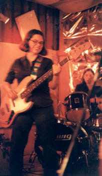 Jen on bass